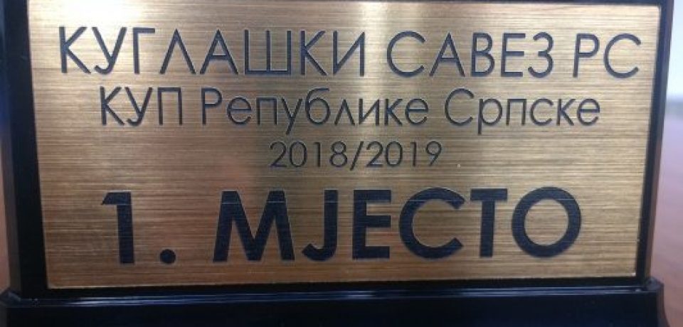 ФИНАЛЕ КУПА РЕПУБЛИКЕ СРПСКЕ 12.01.2019.године